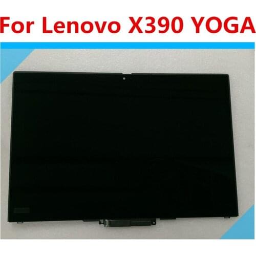 13.3" LCD Touch Screen Digitizer Assembly With Bezel For Lenovo Thinkpad X390 YOGA 1920X1080 Laptop LCD Display N133HCE-EP2