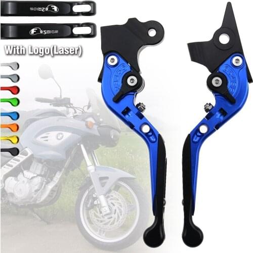 For BMW F650 CS F650CS Scarver F650 2003-2005 Sertao Black Motorcycle Adjustable Folding Extendable Brake Clutch Levers