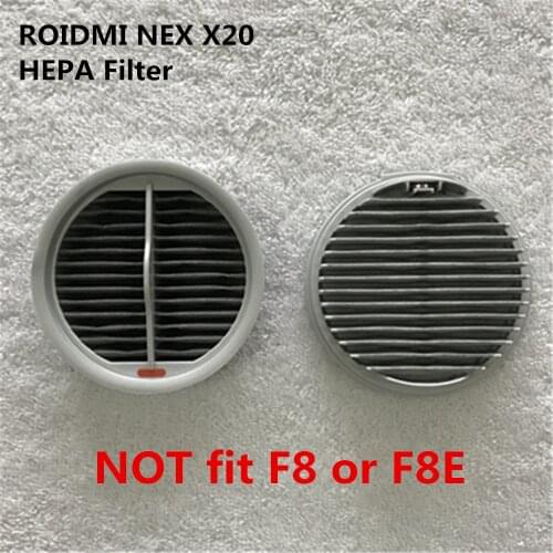 2PCS Hepa Filter For Xiaomi Roidmi NEX Handheld Cordless Vacuum Cleaner 2 in 1 Cleaning NEX X20 Hepa Filters Parts XCQLX02RM