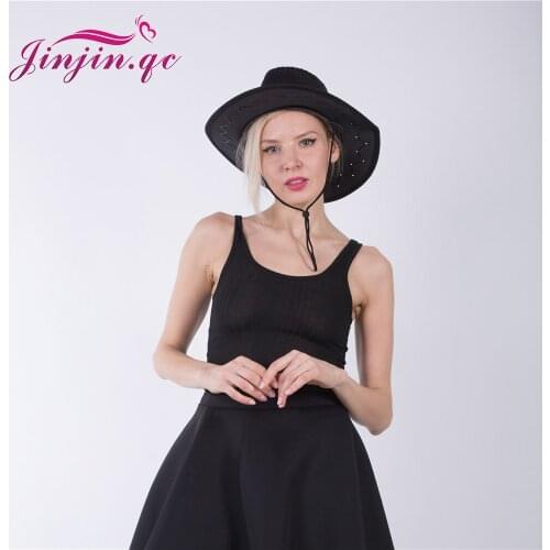 Jinjin.QC Wide Brim Cowboy Hat Suede Look Wild West Fancy Dress Men Girls Solid Colors Gorros Cap Womens Hats Chapeau Femme