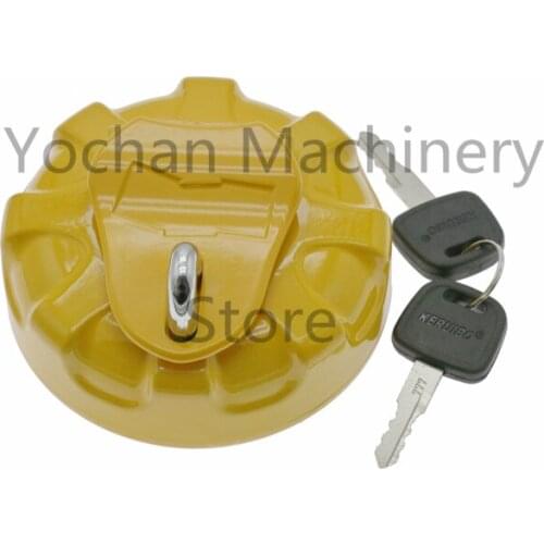 For Volvo Excavator Fuel Tank Cap VOE14528922 14528922 With 2 Pcs 777 Keys 111600240 1116-00240 FSG80-0074