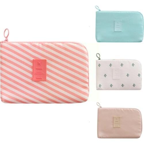Fashion Womens Small Cosmetic Bag Travel Mini Sanitary Storage Bag Card Coin Napkin Bag Wallet Bag Storage Lipstick Money Z7B7