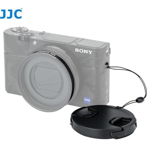 JJC 52mm Filter Adapter & Lens Cap Kit With Lens Cap Keeper For Sony RX100M5A RX100M5 RX100M4 RX100M3 RX100M2 RX100 Cameras