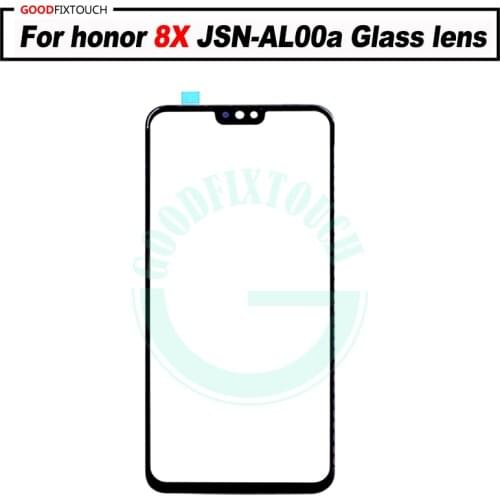 Original For honor 8X Front Glass Touch Screen Top Lens LCD Outer Panel Repair For HONOR 8X Glass lens JSN-AL00a + OCA Glue