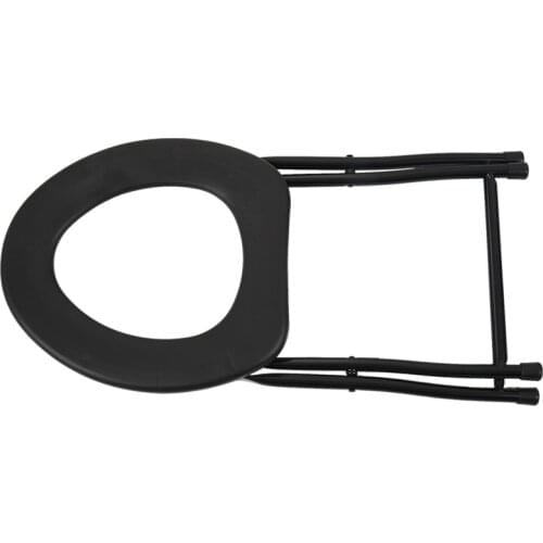 Portable Strengthened Foldable Toilet Chair Travel Camping Climbing Fishing Mate Chair Outdoor Activity Accessories