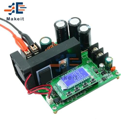 BST900W DC-DC Boost Converter 8-60V to 10-120V LCD Display Step Up Power Supply Module 15A Voltage Transformer Module Regulator