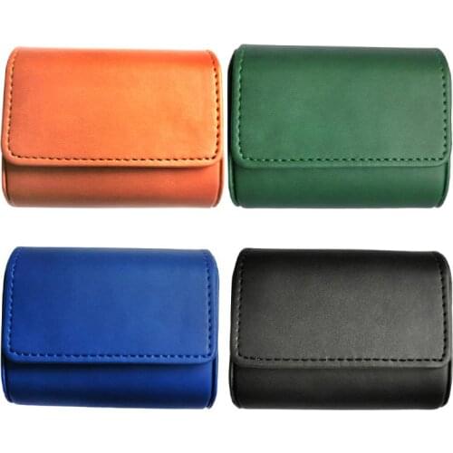 Durable Imitation Leather Protective Case DustProof Cover Shell Protector for SONY WF-1000XM3 Bluetooth-Compatible