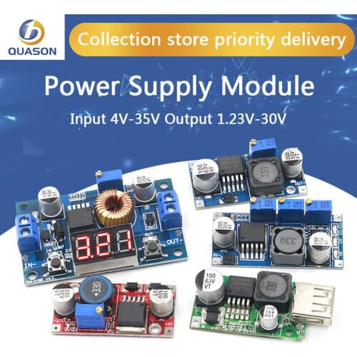 1PCS High Quality 3A Adjustable DCDC LM2596 LM2596S input 4V-35V Output 1.23V-30V dc-dc Step-down Power Supply Regulator module
