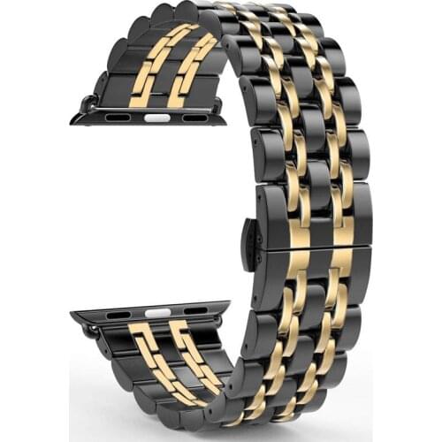 Stainless Steel Strap for Apple watch band 42 mm 40mm Series 5 4 3 2 1 42/38mm metal watchbands Bracelet for Iwatch Wrist Strap