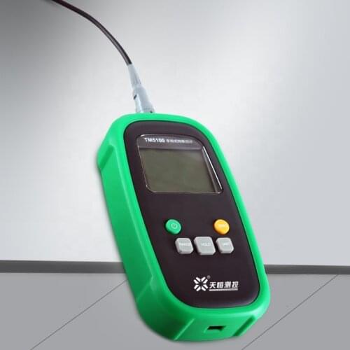 Handheld Digital Permanent Magnet Gauss Meter Tesla Meter Surface Magnetic Field Measuring Instrument TM5100 Accuracy Percent 5