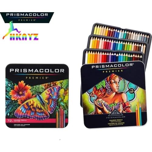 Sanford Prismacolor Premier Soft Core Colored Pencils 72-Count with single color Prismacolor Premier pencilsSanford Prismacolor