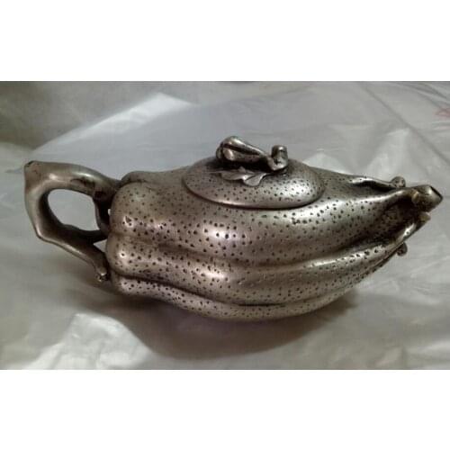 The ancient bronze sculpture special brass bronze craft antique teapot decoration decoration