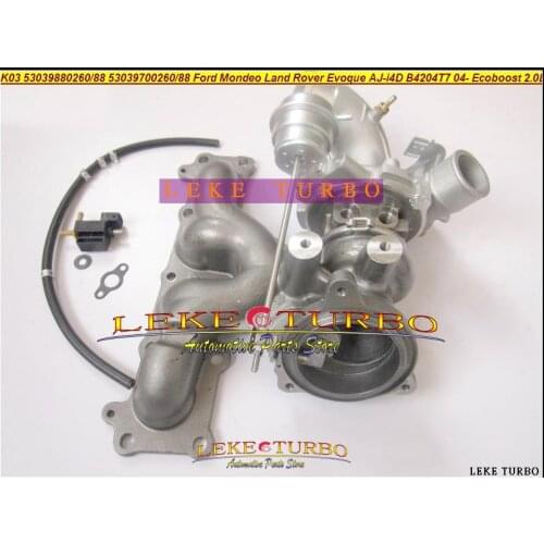 Turbo K03 288 53039880260 53039880288 53039700260 53039700288 For Ford Mondeo For Land Rover Evoque AJ-i4D B4204T7 Ecoboost 2.0L