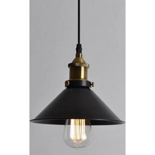 Vintage Industrial Pendant Light Nordic Retro Lights Iron Lampshade Loft Edison Lamp Metal Cage Dining Room Countryside
