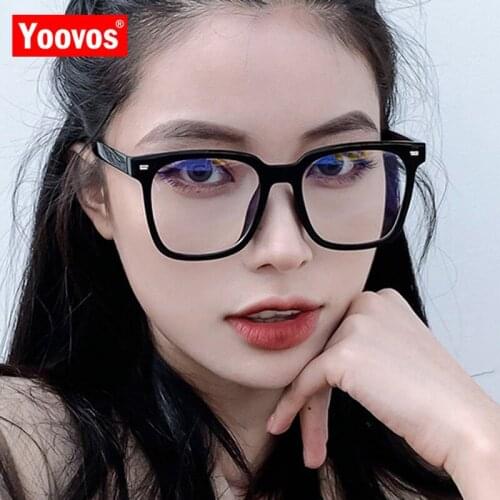 Yoovos Glasses Frame Round Eyeglasses Frame For Women Vintage Eyewear Metal Retro Glasses Frames For Men Luxury Gafas De Mujer