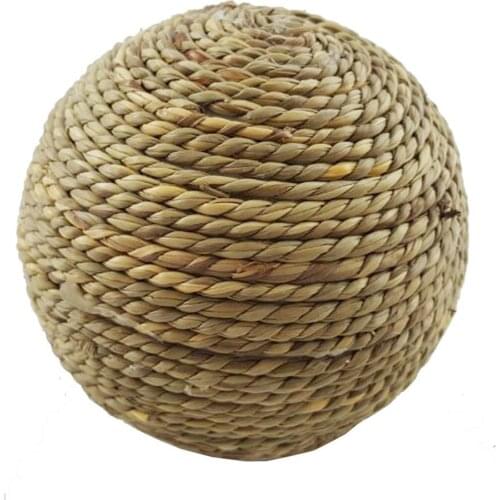 Cat Ball Toy Funny Interactive Cat Pet Toy Play Chewing Rattle Scratch Catch Pet Cat Exercise Toy Sisal Ball For Cat Pet Product