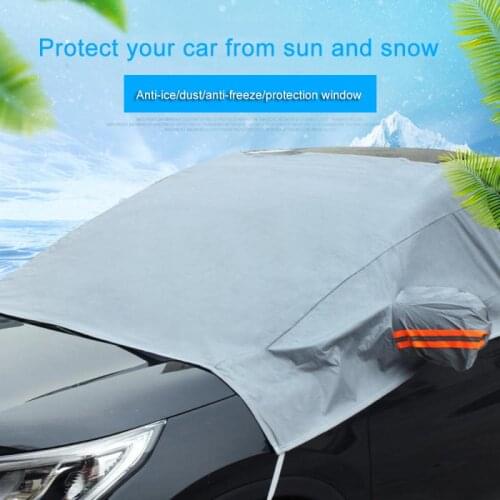 Winter Car thickening anti-frost anti-freeze snow glass cover car guard Car windshield cover sun shadow protector