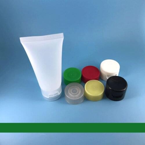 300pcs empty 40ml lotion frosted plastic soft tube for cosmetic skin care cream packaging,40g squeeze container bottles