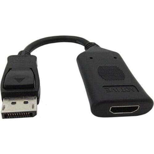 50pcs Active model 4k 2K 2160P Thunderbolt Display Port DisplayPort DP Male to HDMI Female Converter Cable Adapter PC Laptop