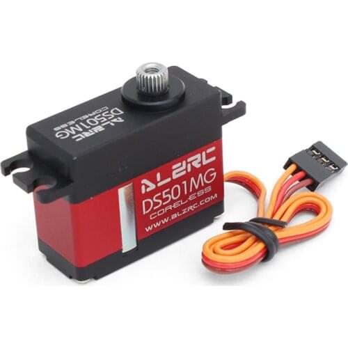 ALZRC - DS501MG 450-500 Medium Digital Metal Locked Rudder Servo Compatible 450-500 Class Helicopter