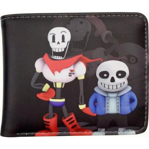 Anime wallet Credit Card Holder Wallets With Coin Bag Zipper