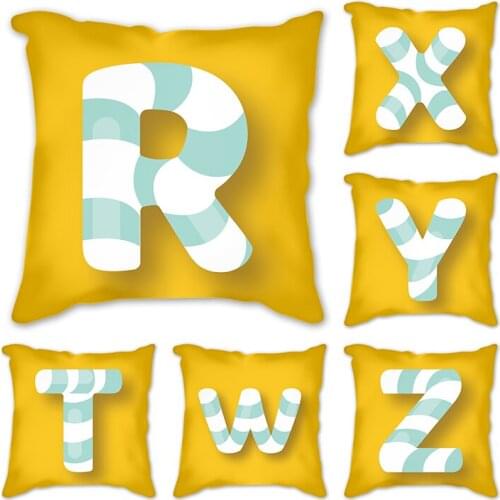 Letter pillow case Decorative Cushion Cover Wedding Party Decoration Wedding Decorative Pillow Party Supplies Wedding Ornaments