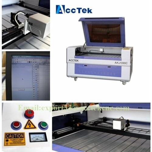 Co2 laser tube price AK1390C 1300*900mm laser marking engraving cnc laser co2 from China