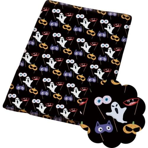 Diy50*140cm Fabric Jersey Knit Fabric Designer Fabric Cartoon Fabric Sewing Cotton Fabric Fabric Cotton Fabric for Dress