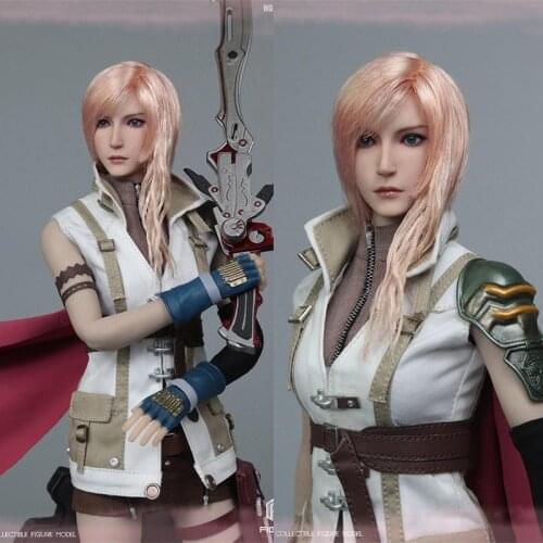 Figcoser COS002 1:6 Final Fantasy Game Character Thunder Female Warrior 12 Inch Woman Doll