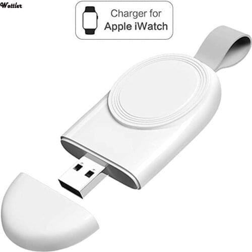 Mini Portable Wireless Charger for Apple iWatch 1 2 3 4 5 Dock Adapter Fast Charging Charger Smart Watch Wireless Charging Base