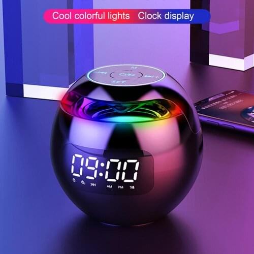 Bluelans 2021 New Portable Mini Wireless Bluetooth Speaker Bass Loudspeaker USB Radio FM Music Player