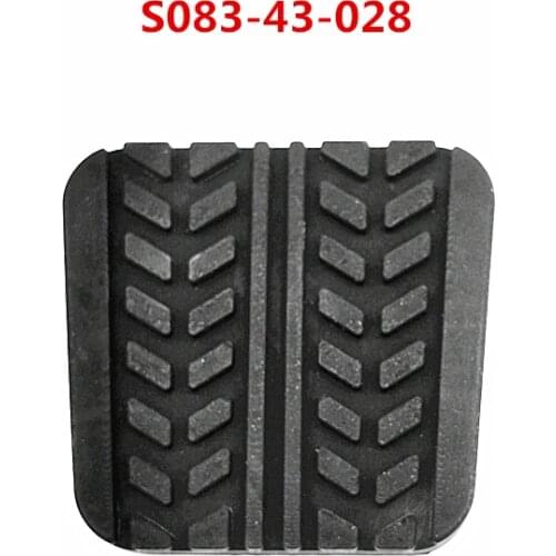 Brake Clutch pedal pad Cover for Mazda 323 626 E2000 E2200 B2200 B2500 PREMACY Anti skid pad of brake pedal S083-43-028
