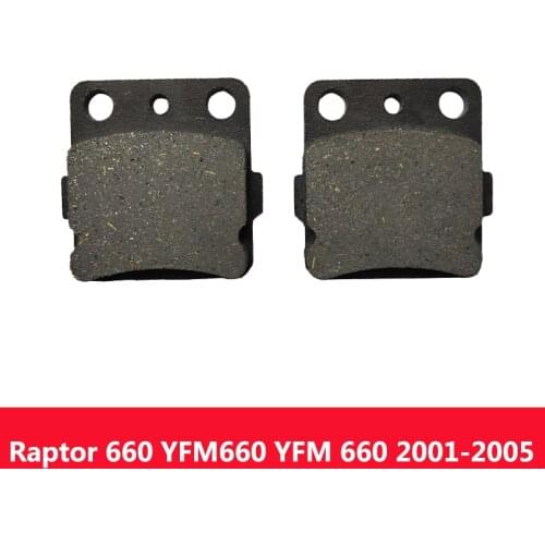 Front & Rear Brake Pads for Yamaha Raptor 660 YFM660 YFM 660 2001-2005