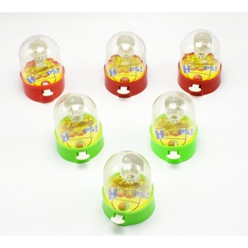 1pc party gift cute Mini Basketball Machine Handheld Finger Ball Reduce Pressure Player Shooting Puzzle Children Toys Gift
