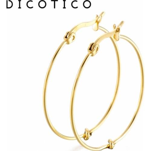 Cuff Earrings For Women 2021 Trend Hoop Earrings Stainless Steel Beautiful Female Earrings Unusual Fashion Jewelry Accessories