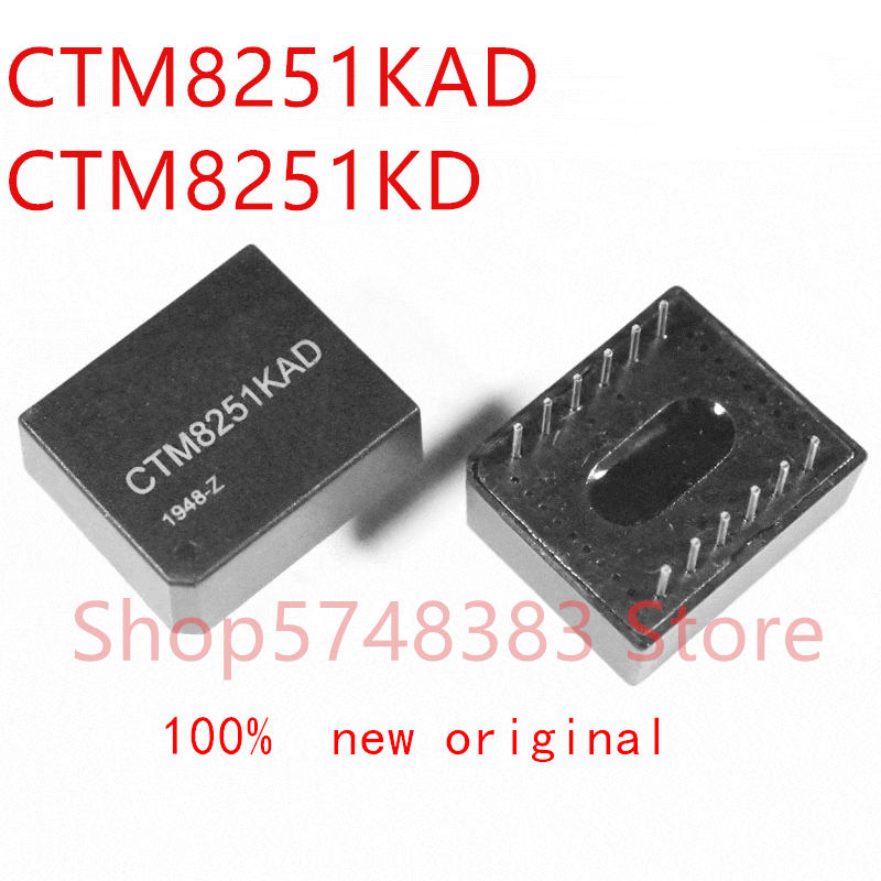1PCS/LOT 100% new original CTM8251KAD CTM8251KD General purpose dual channel dual isolation can transceiver 2500vdc isolation