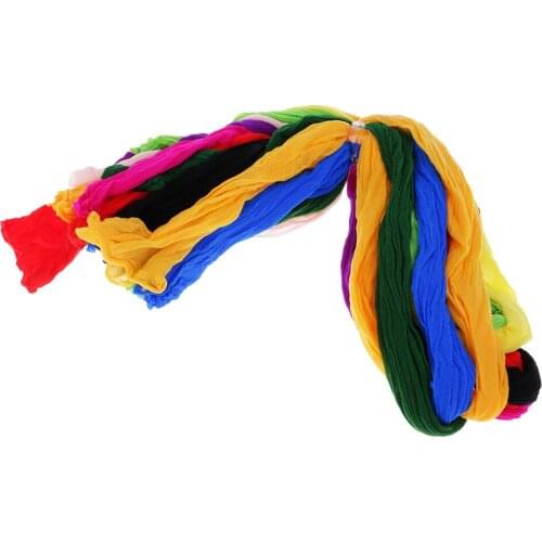 10Colorful Nylon Stocking Floral Material For Artificial Silk Flowers DIY Crafts