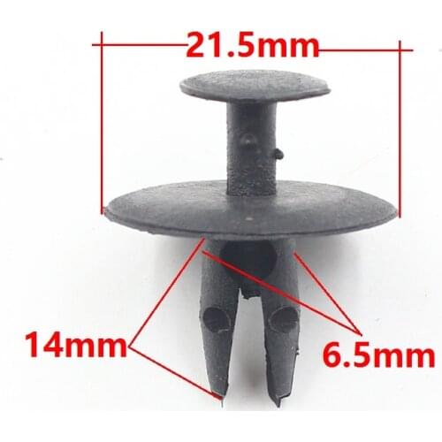 30 Pieces Car Push Type Fender Bumper Engine Under Cover Retainer Rivet Clip For Peugeot CITROEN