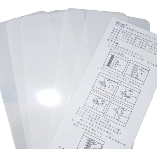 5Pcs/lot Toughness Nano Plastic-Steel Insert Sheet Locksmith Tools Nano PlasticSteel Lock DIY Opener Doors Joggling Bypass Tools