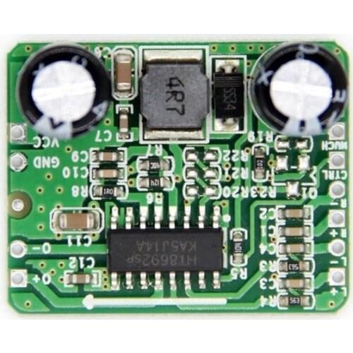 AB/D class 8W mono HT8692 differential input 2.5-5.5V boost adjustable Digital power amplifier board