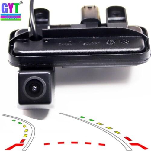Dynamic Trajectory Tracks Rear View Backup Camera For Benz E W212 C207 W207 E200 E260 E300 E350 E63 GLK260 ML350 ML300 ML63 A260