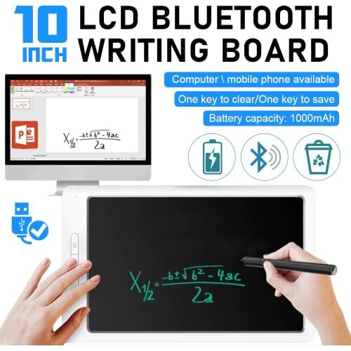 10 Inch Bluetooth USB LCD Digital Anime Drawing Online Learn Graphics Tablet with Digital Pen Writing Tablet for Android for MAC