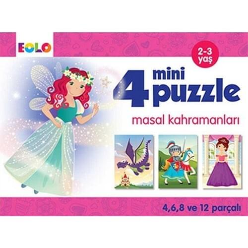 Eolo 4 Mini Puzzle-Fairytale characters