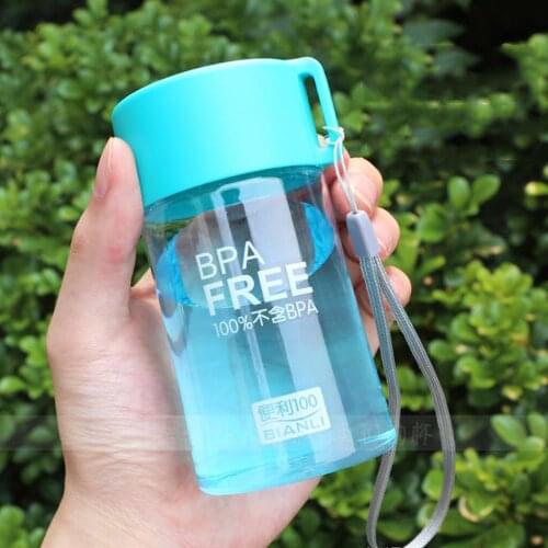 Mini Plastic Cup Juice Water Bottle Cups 150ml Portable Office Sport Camping Cycling Travel Cup Kids Bottles Portable #W5