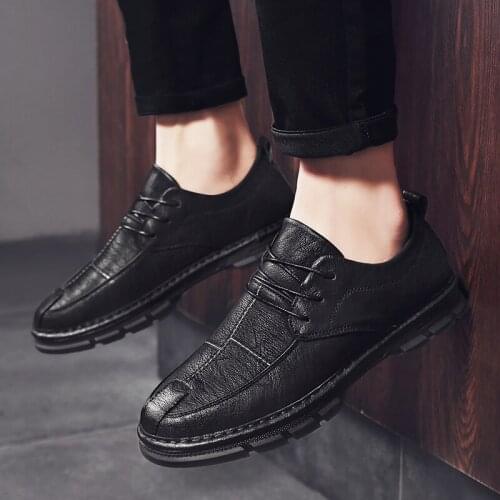 Men boots de oxford sneakers formal para outdoor brown summer loafers casual shoes black Moccasins masculino leisure zapatos
