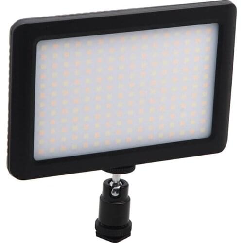 NEW-12W 192 LED Studio Video Continuous Light Lamp For Camera DV Camcorder Black
