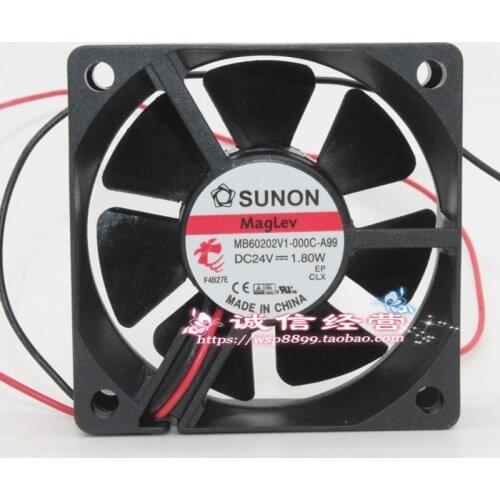 New original MB60202V1-000C-A99 6020 24V 1.8W 6 cm inverter power supply chassis fan