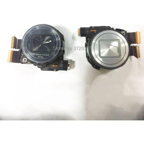 Silver / Blue Full New Optical Zoom lens with CCD Repair parts For Samsung GALAXY S4 Zoom SM-C101 SM-C105 C101 C105 camera