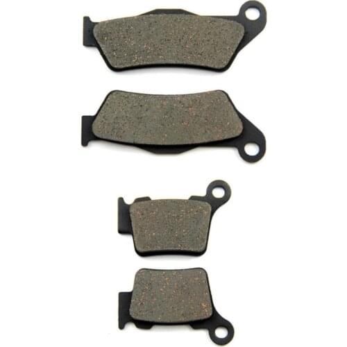 SOMMET Motorcycle Front + Rear Brake Pads Disks for KTM EXC 400 EXC 530 (4T) (09-11) EXC400 EXC530 LT181-368