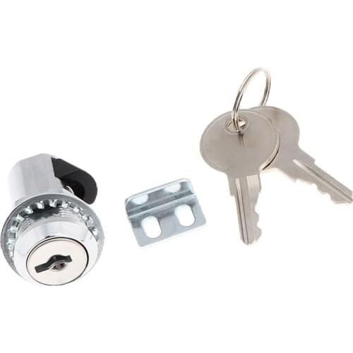 Zinc Alloy Push to Close Latch with Key for Boat and Motorbike Glovebox